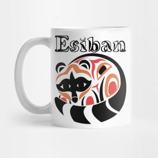 Indigenous Raccoon (Esiban) Mug